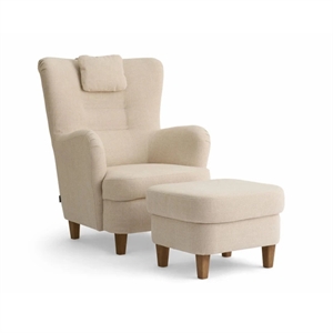 Buddy lænestol / Melbourne stof - Beige 4172